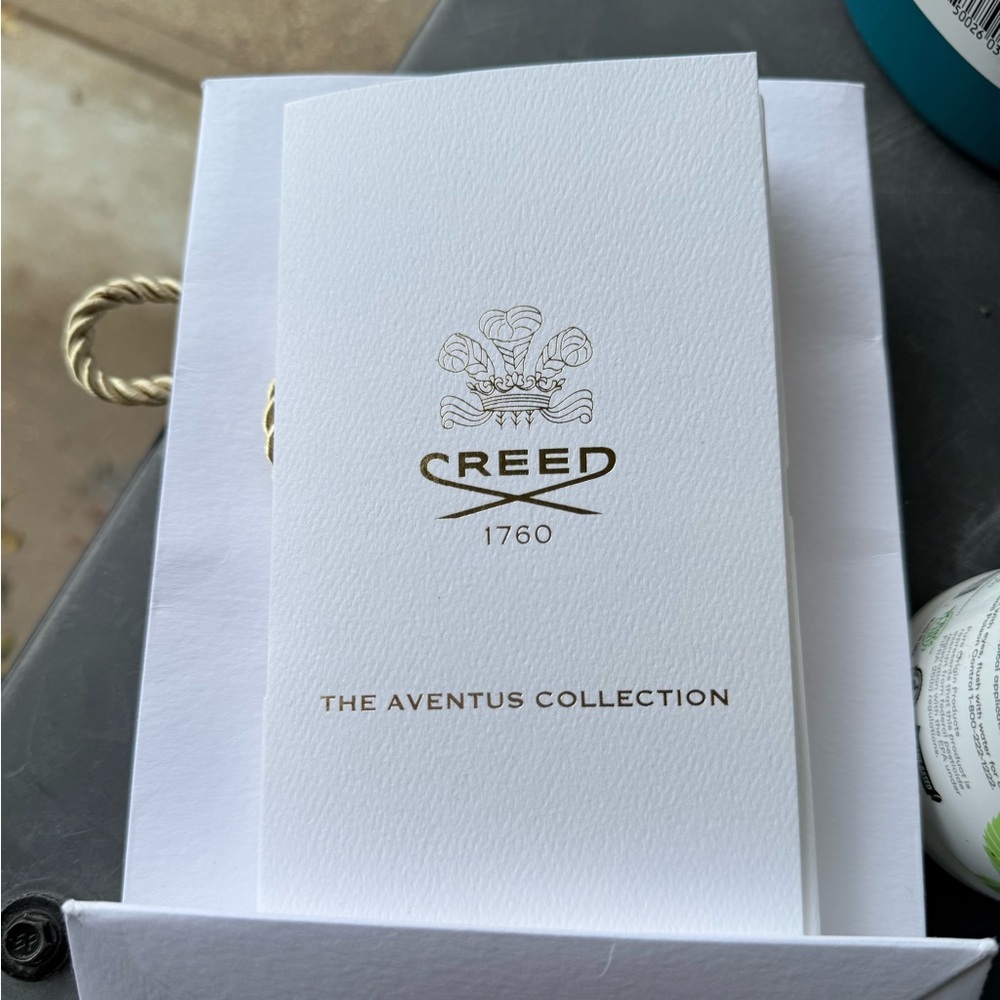 Creed Aventus Collection in White Packaging